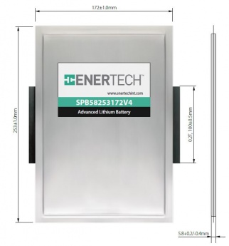 New Enertech battery of NCM 811